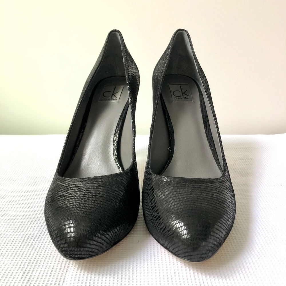 Calvin Klein platform heels - like new